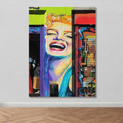 Quadro em Tela Decorativo Multicolor 100x140 cm, 100% Tela com Moldura de Madeira (3–4 cm)