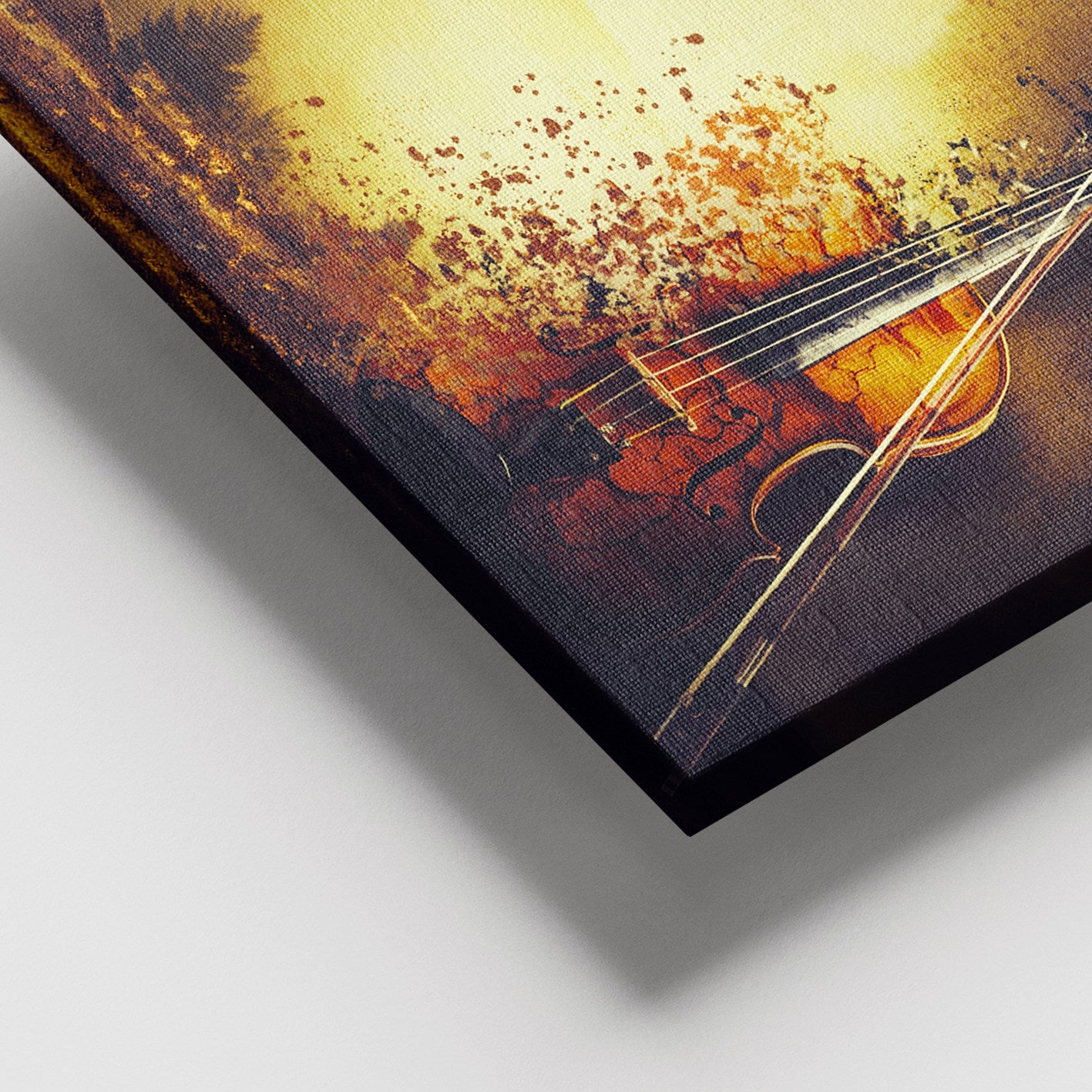 Tela Decorativa em Canvas 100% com Moldura de Madeira (3–4 cm), Multicolor – 100 x 140 cm