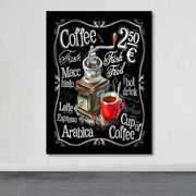 Quadro Decorativo em Tela 100% Canvas Multicolor, 100 x 140 cm, Moldura de Madeira 3–4 cm