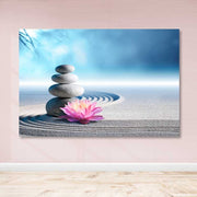 Quadro em Tela Multicolor 100x140 cm com Moldura de Madeira (3–4 cm) – 100% Canvas – 3,8 kg