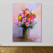 Quadro em Tela Multicolor 100x140 cm – 100% Canvas com Moldura em Madeira (3–4 cm)