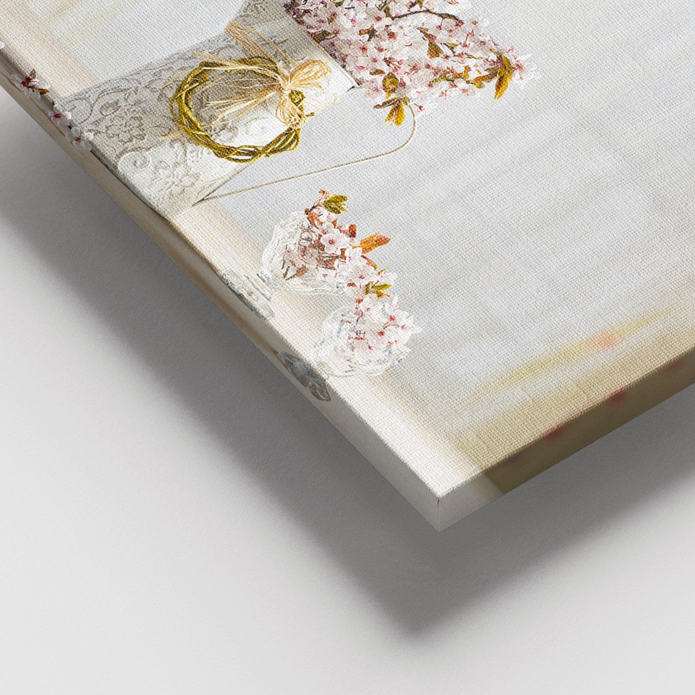 Tela Decorativa Multicolor 100% Canvas com Moldura de Madeira (3–4 cm) – 100 x 140 cm