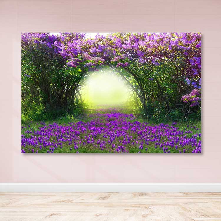 Quadro em Tela Decorativa Multicolor 100x140 cm com Moldura de Madeira (100% Tela, 3–4 cm) – 205DNT2234