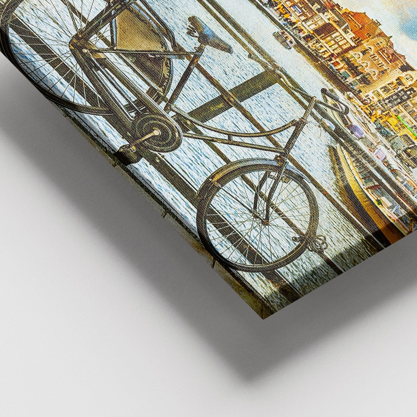 Tela Decorativa Canvas 100% Multicolor com Moldura de Madeira (3–4 cm), 100x140 cm