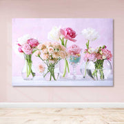 Quadro em Tela Decorativa Multicolor 100x140 cm, 100% Canvas, Moldura de Madeira 3–4 cm