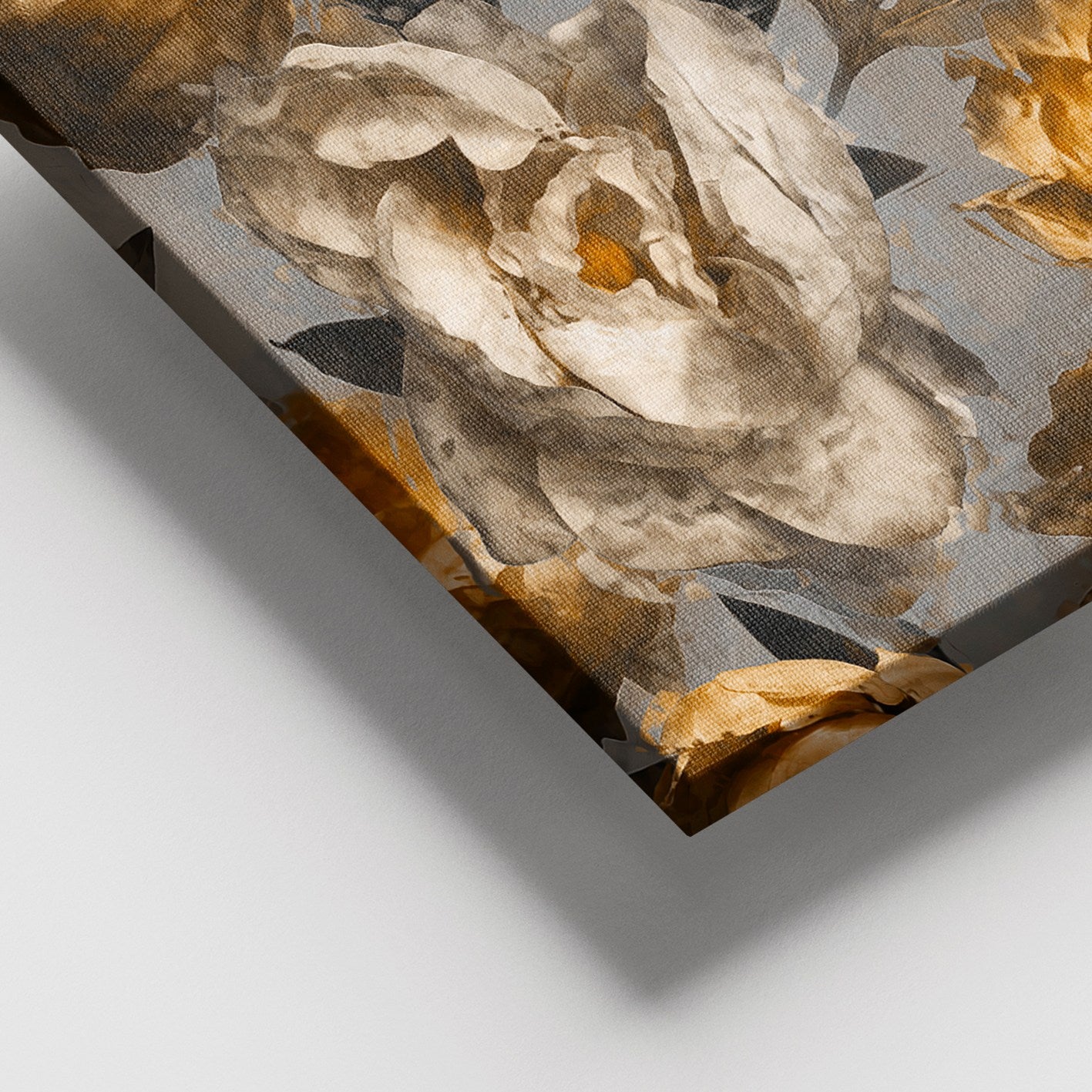 Quadro em Tela Decorativa Multicolor 100x140 cm - 100% Tela, Moldura de Madeira (3-4 cm)