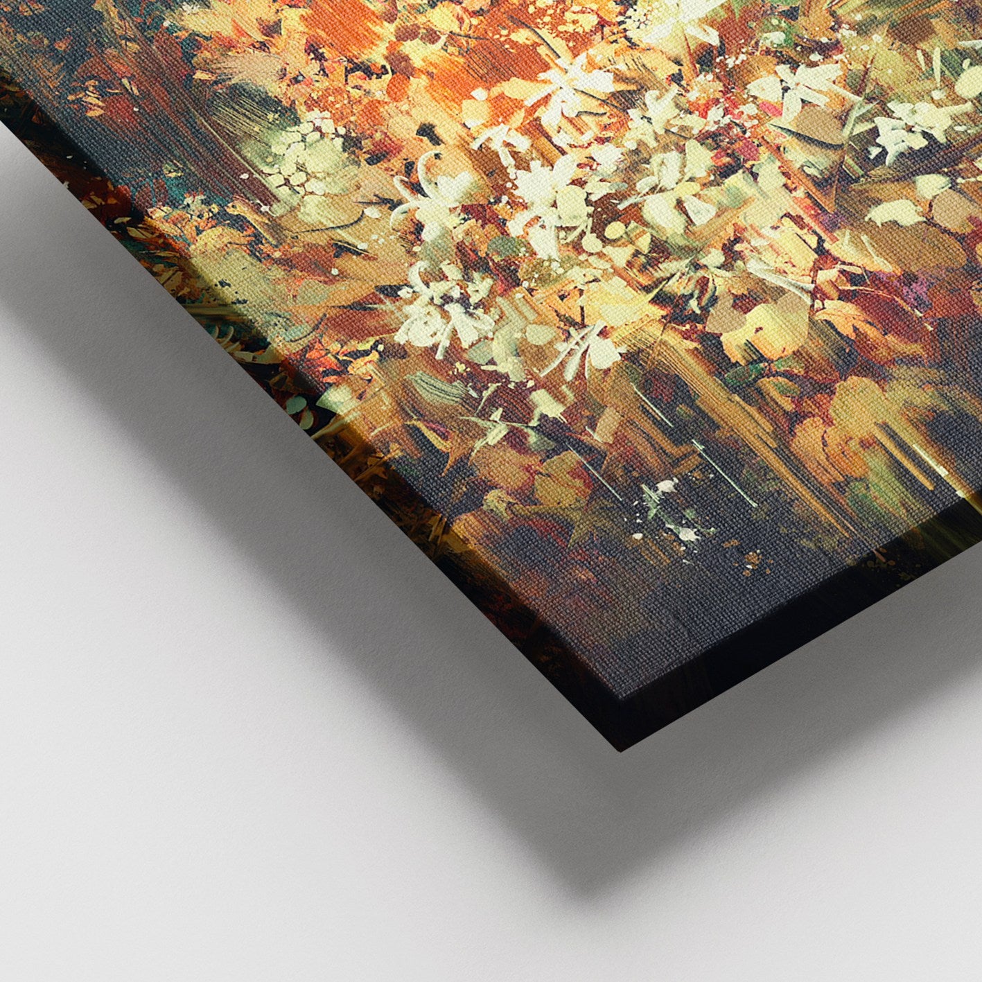 Quadro em Tela Decorativo Multicolor 100x140 cm – Canvas 100% com Moldura de Madeira (3-4 cm)