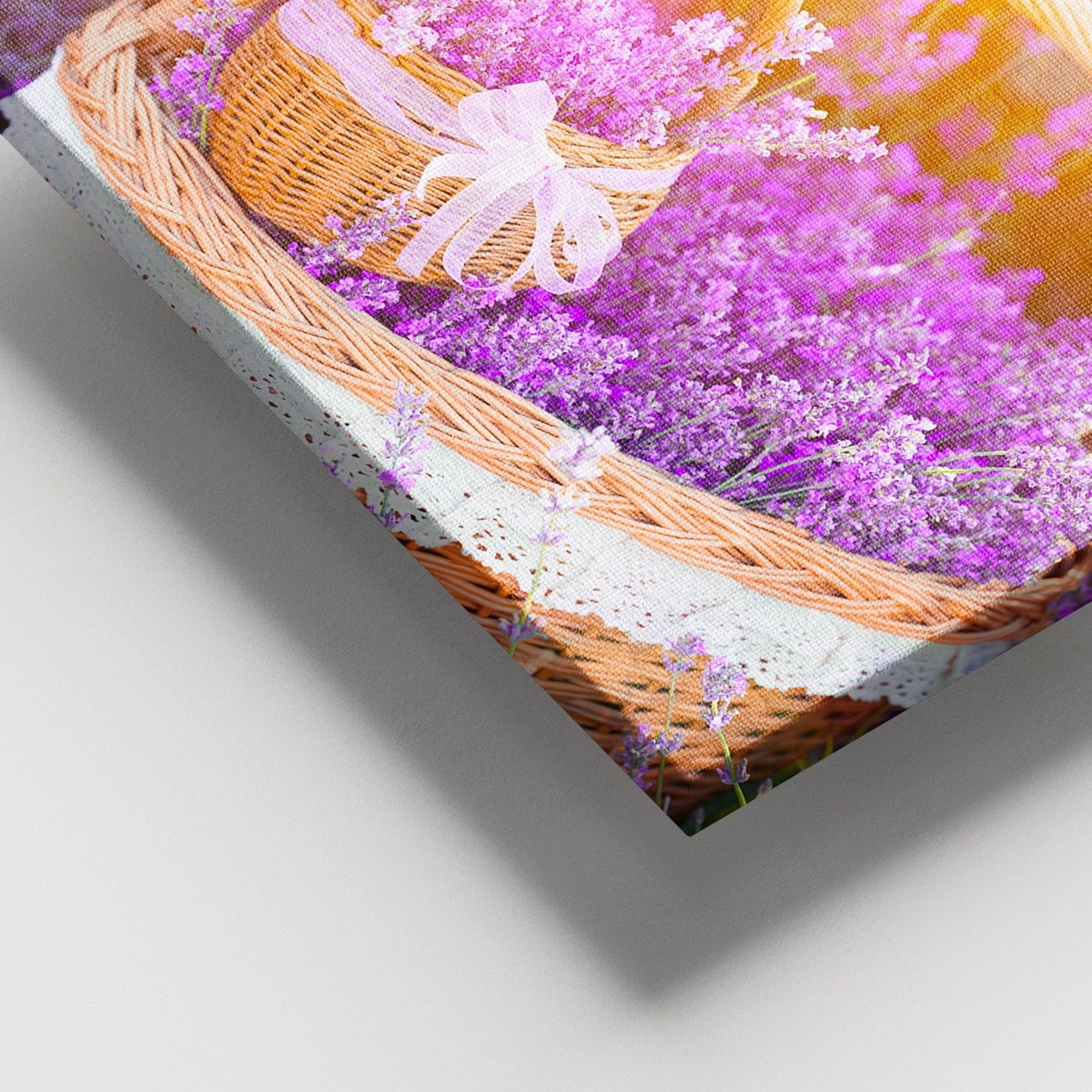 Quadro Decorativo em Tela 100% Canvas, Multicolor, 100 x 140 cm, Moldura de Madeira (3–4 cm)