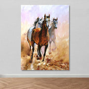 Quadro em Tela Decorativa 100% Canvas com Moldura de Madeira (3–4 cm), Multicolor, 100 x 140 cm