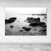 Quadro Decorativo em Tela 100% Canvas Multicor 100x140 cm com Moldura de Madeira (3–4 cm)