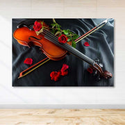 Quadro em Tela Multicolor Decorativo — 100% Tela, Moldura de Madeira (3–4 cm), 100 x 140 cm