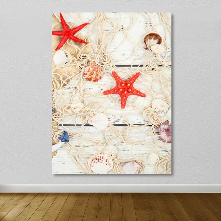 Quadro em Tela Decorativa Multicolor, 100x140 cm, 100% Canvas com Moldura de Madeira (Espessura 3–4 cm)