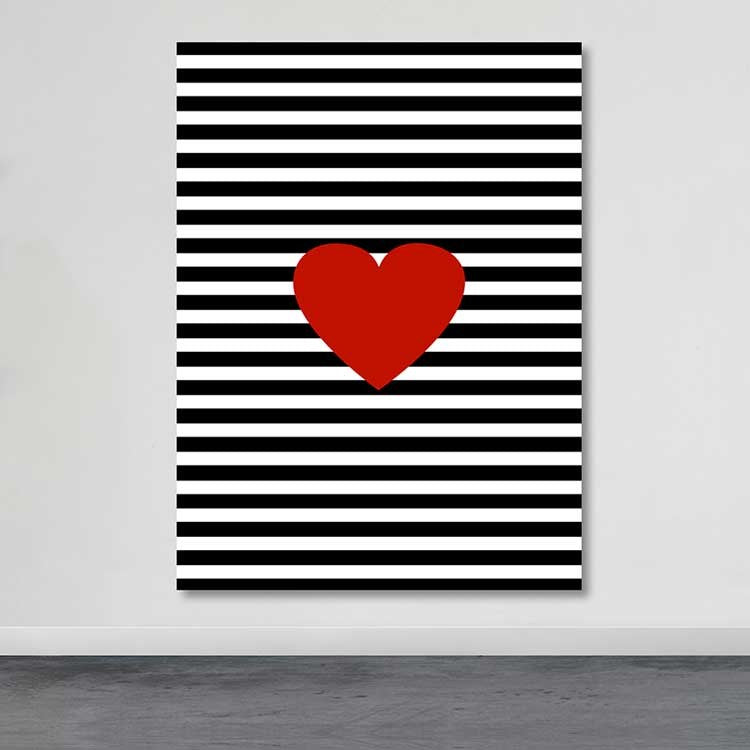 Quadro em Tela Decorativa Multicolor 100x140 cm | 100% Canvas com Moldura de Madeira (3–4 cm)