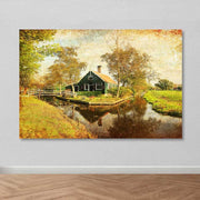 Quadro Decorativo em Tela 100% Canvas com Moldura de Madeira 3–4 cm, Multicolor, 100 x 140 cm