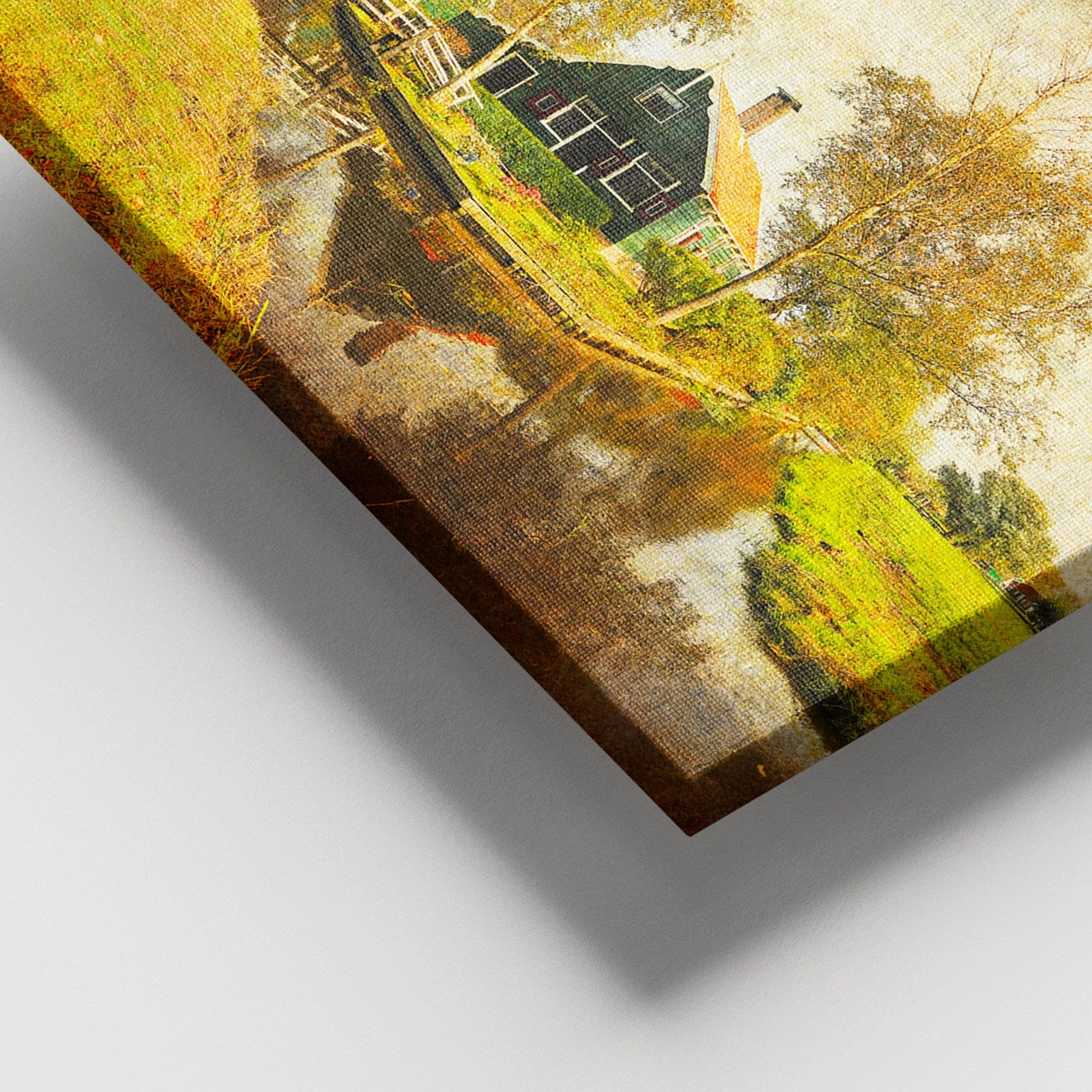 Quadro Decorativo em Tela 100% Canvas com Moldura de Madeira 3–4 cm, Multicolor, 100 x 140 cm