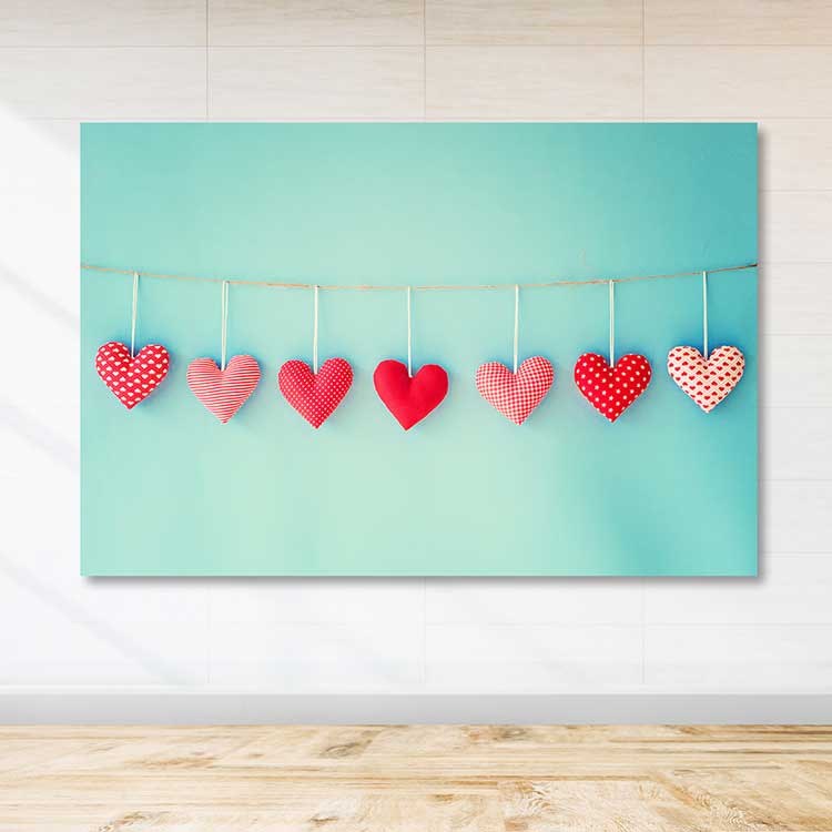 Quadro em Tela Decorativo Multicolor 100x140 cm – 100% Canvas com Moldura de Madeira (3–4 cm)