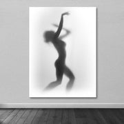 Quadro Decorativo em Tela Multicolor 100x140 cm com Moldura de Madeira (3–4 cm)