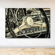 Quadro Decorativo em Tela 100% Canvas Multicolor 100 x 140 cm com Moldura de Madeira (3–4 cm)