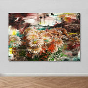 Quadro em Tela Canvas 100% Multicolor 100x140 cm com Moldura de Madeira (3–4 cm)