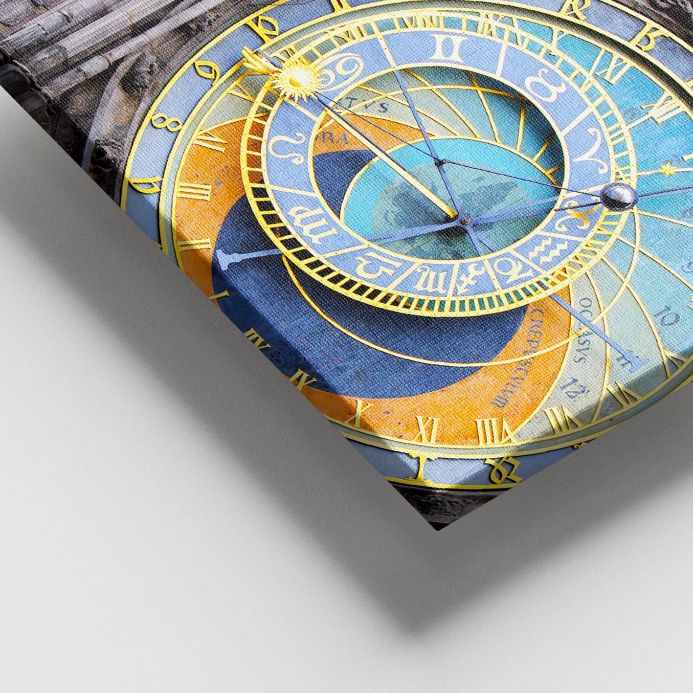 Quadro em Tela Decorativa Multicolor, 100% Canvas, Moldura de Madeira (3–4 cm), 100x140 cm