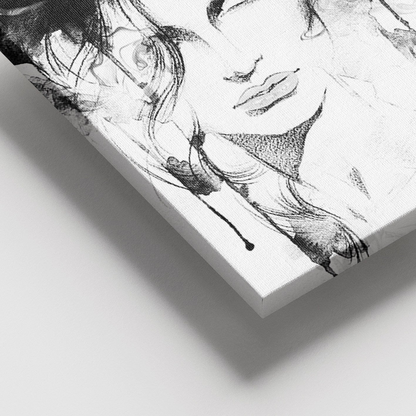 Tela Decorativa Multicolor 100x140 cm em 100% Canvas com Moldura de Madeira (3–4 cm)