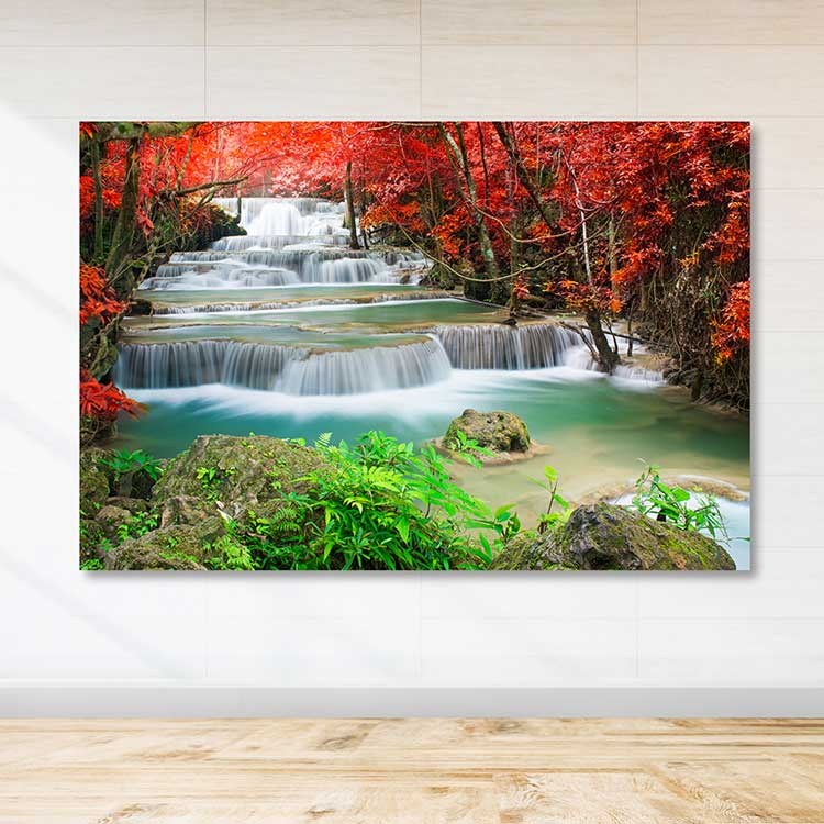 Tela Decorativa em Canvas 100% Multicolor com Moldura de Madeira (3–4 cm) – 100 x 140 cm