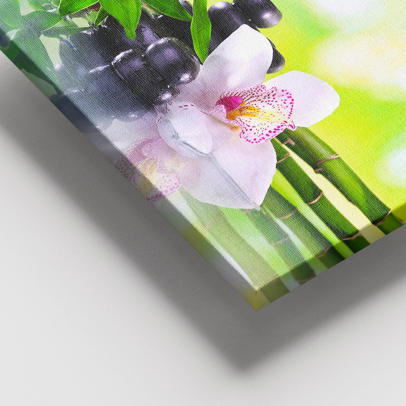 Quadro em Tela Multicolor 100x140 cm com Moldura de Madeira (3–4 cm) – 100% Canvas