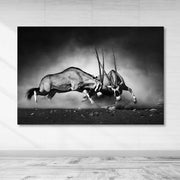 Quadro em Tela Decorativo Multicolor, 100% Canvas, Moldura de Madeira 3–4 cm, 100x140 cm (DEV03348100140)