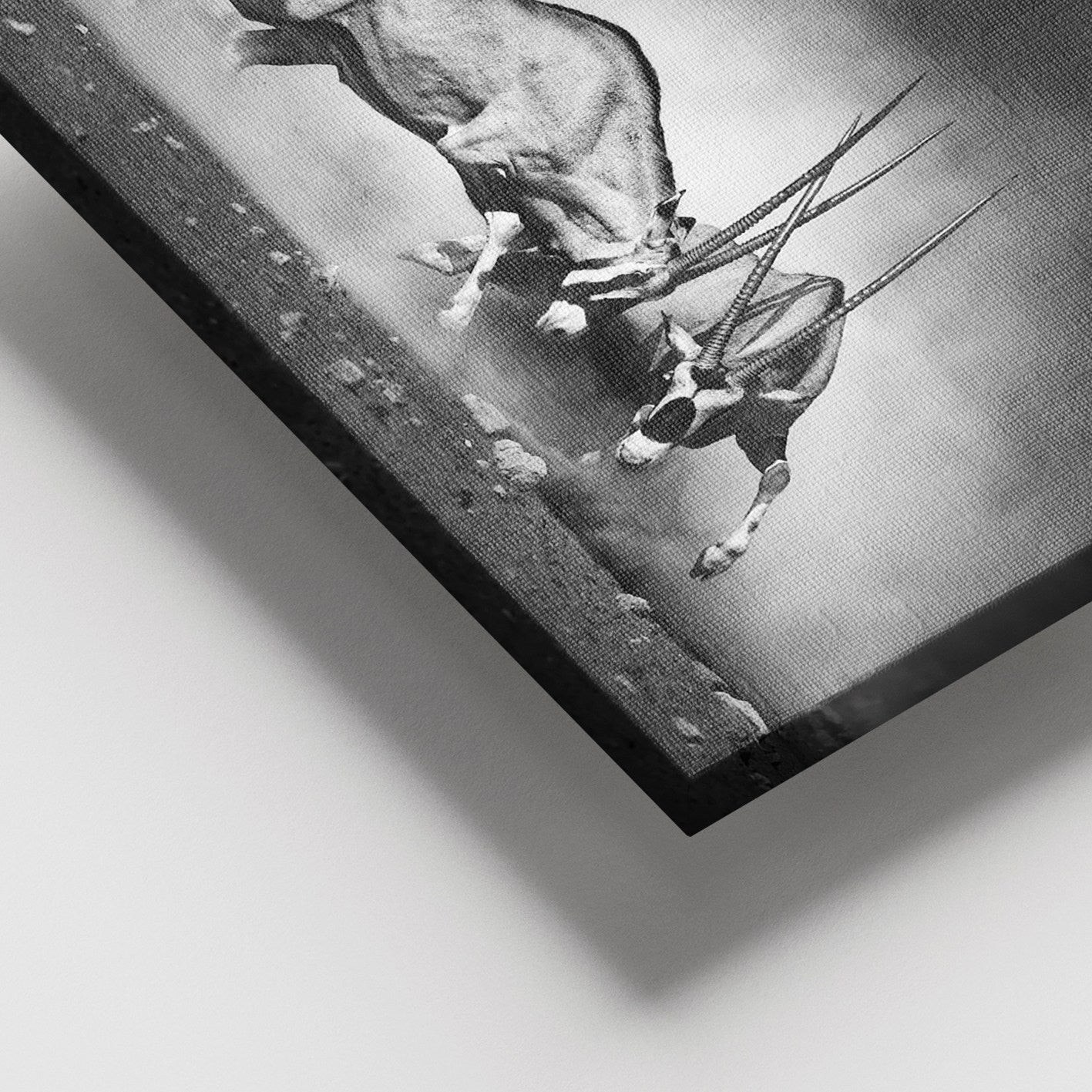 Quadro em Tela Decorativo Multicolor, 100% Canvas, Moldura de Madeira 3–4 cm, 100x140 cm (DEV03348100140)