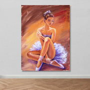 Quadro em Tela 100% Canvas Multicolor com Moldura de Madeira (3–4 cm), 100x140 cm