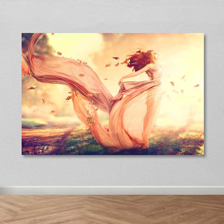 Quadro em Tela Multicolor 100% Canvas, Moldura de Madeira 3–4 cm, 100x140 cm | DEV03350100140