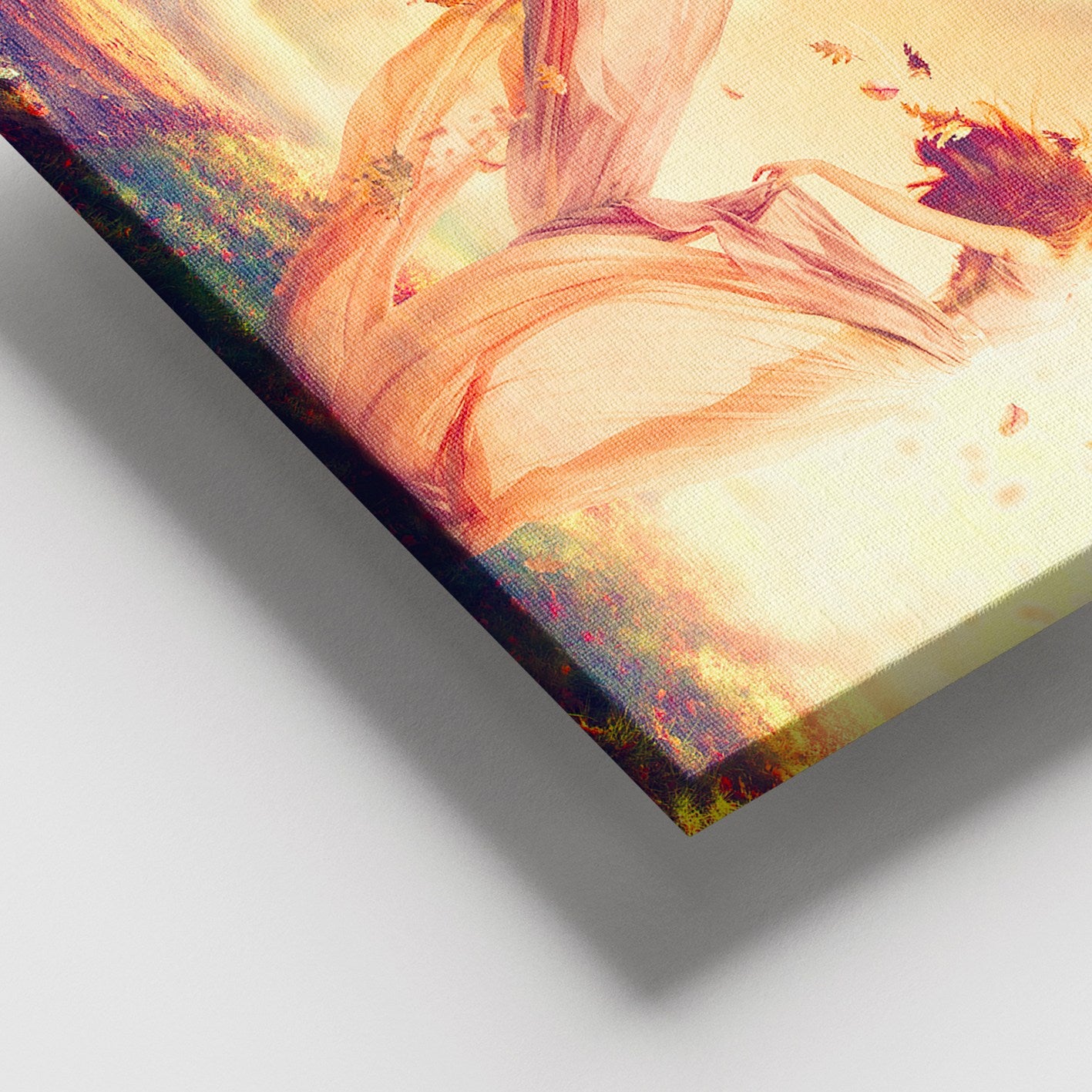 Quadro em Tela Multicolor 100% Canvas, Moldura de Madeira 3–4 cm, 100x140 cm | DEV03350100140