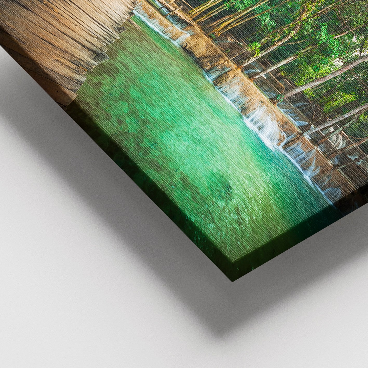 Quadro em Tela Decorativo Multicolor 100x140 cm - 100% Canvas com Moldura 100% Madeira (3-4 cm)