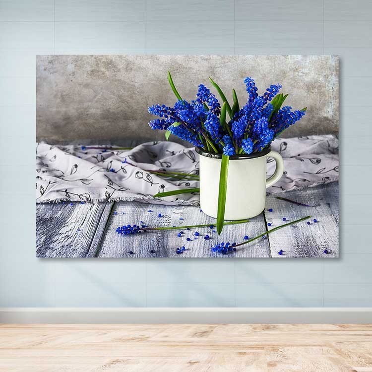 Quadro em Tela (Canvas) 100% Multicolor, 100 x 140 cm, Moldura de Madeira 3–4 cm