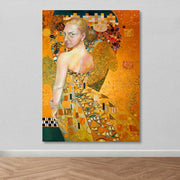 Tela Decorativa Multicolor 100x140 cm — 100% Tela com Moldura de Madeira (3–4 cm)