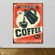 Tela Decorativa Multicolor 100x140 cm com Moldura de Madeira (3–4 cm) – 100% Tela