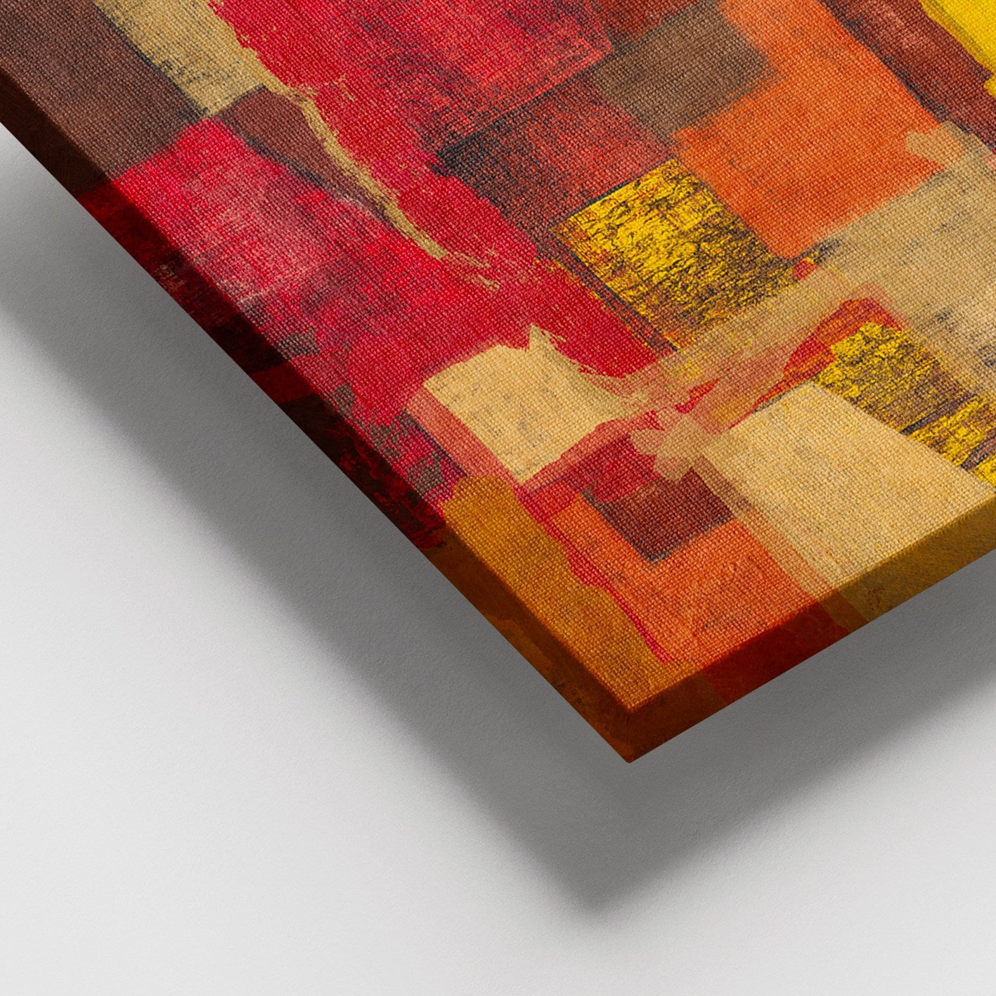 Tela Decorativa Multicolor 100x140 cm com Moldura de Madeira (3–4 cm) – Canvas 100%