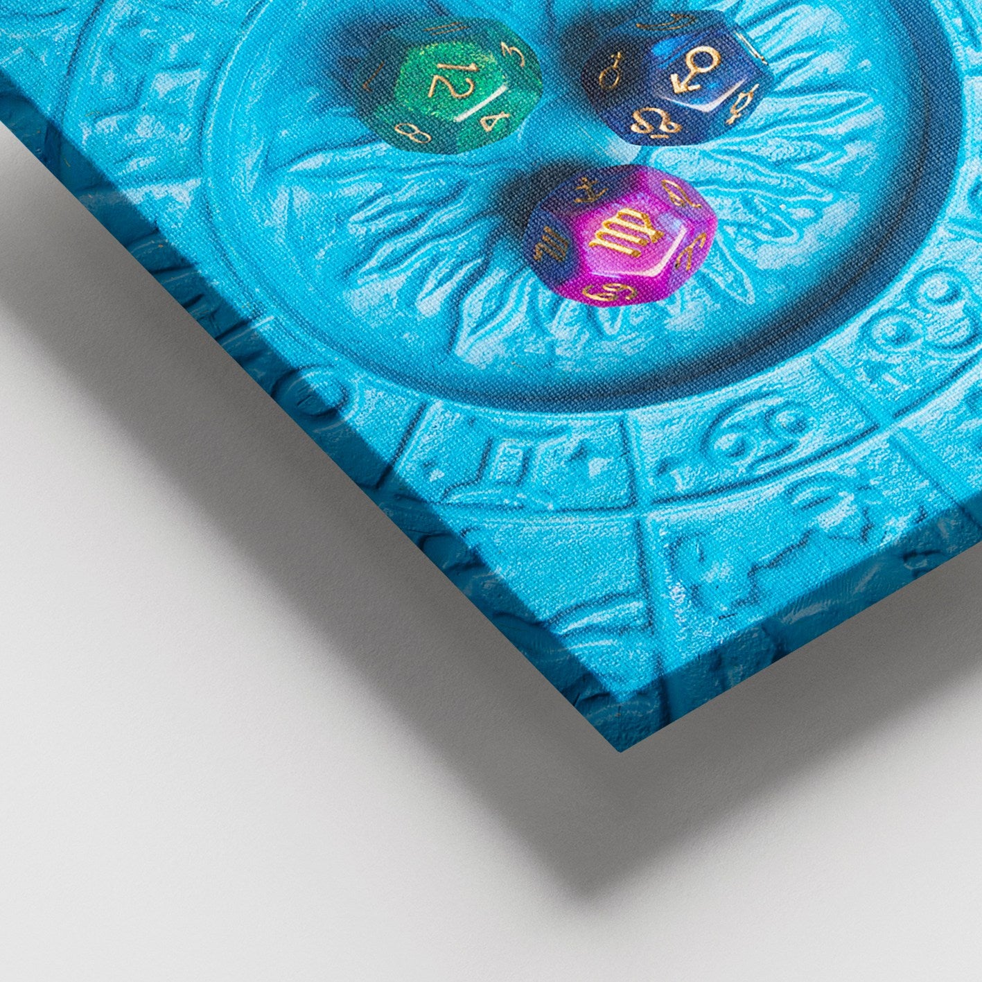 Tela Decorativa Multicolor 100% Canvas com Moldura de Madeira (3–4 cm), 100 x 140 cm