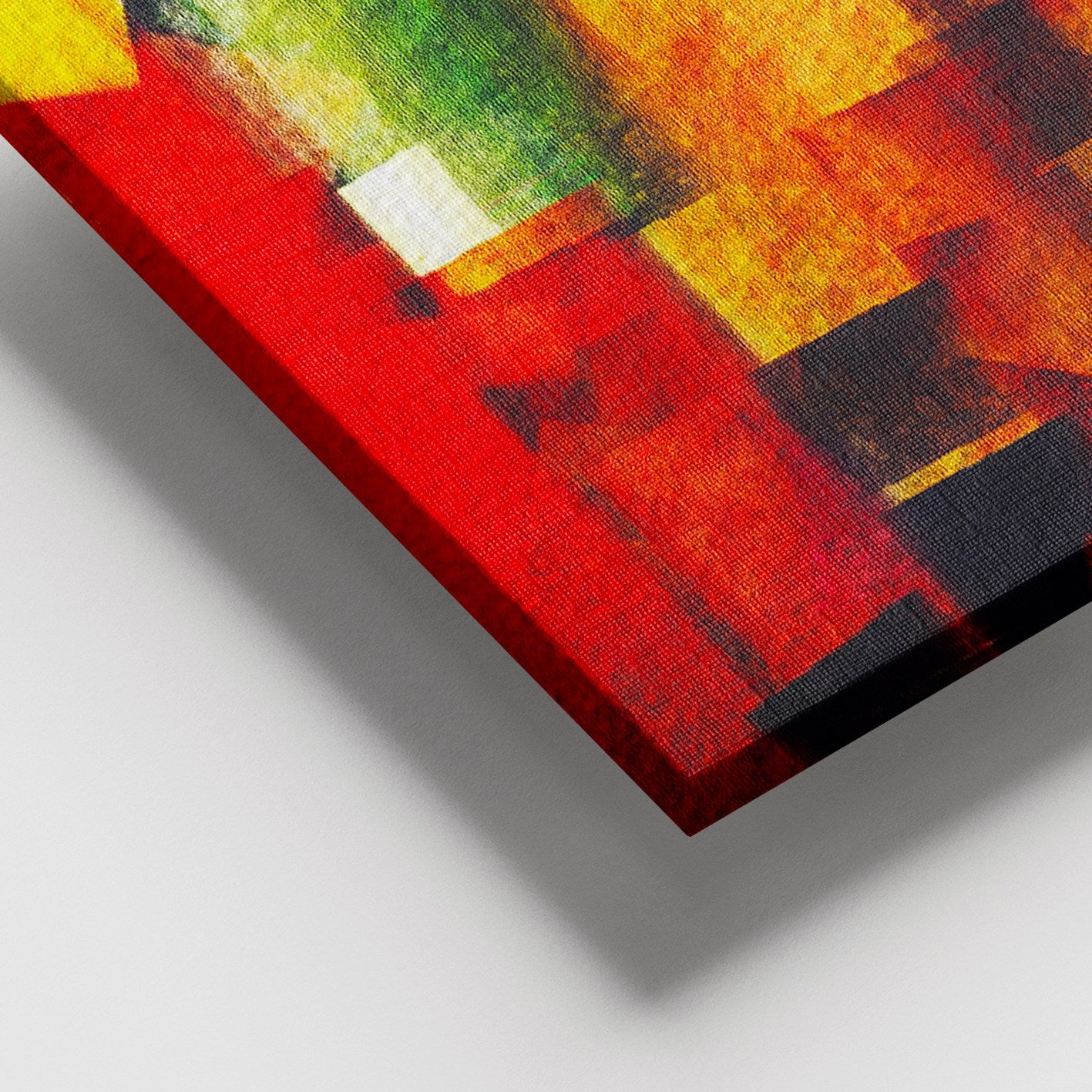 Quadro em Tela Decorativo Multicolor 100x140 cm | 100% Canvas com Moldura de Madeira 3–4 cm