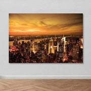 Quadro em Tela Decorativa Multicolor 100x140 cm, 100% Canvas, Moldura de Madeira 3–4 cm (DEV03371100140 | 205DNT2352)