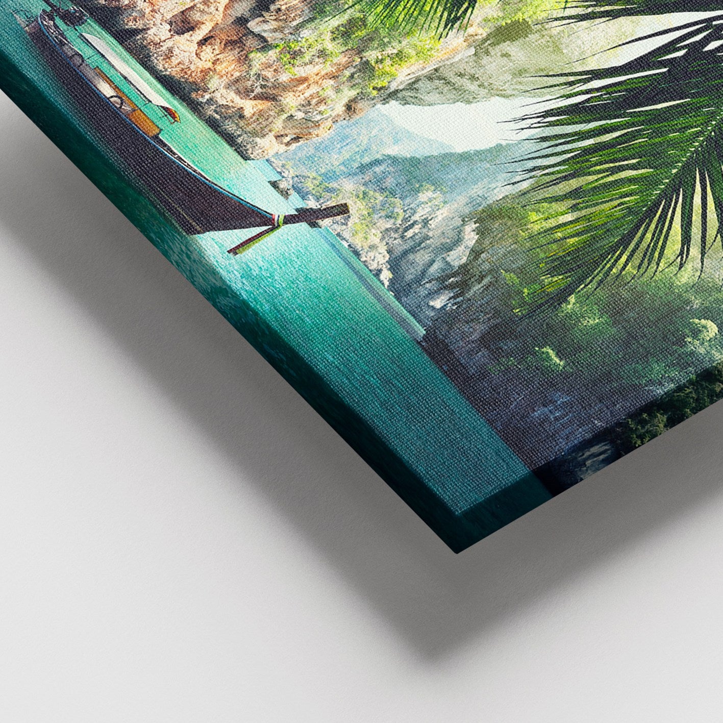 Tela Decorativa em Canvas 100% com Moldura de Madeira (3–4 cm), Multicolor, 100 x 140 cm – DEV03373100140