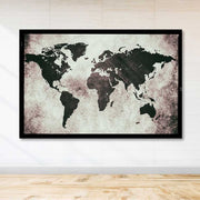 Tela Decorativa 100% Canvas 100x140 cm com Moldura de Madeira (3–4 cm) – Multicolor