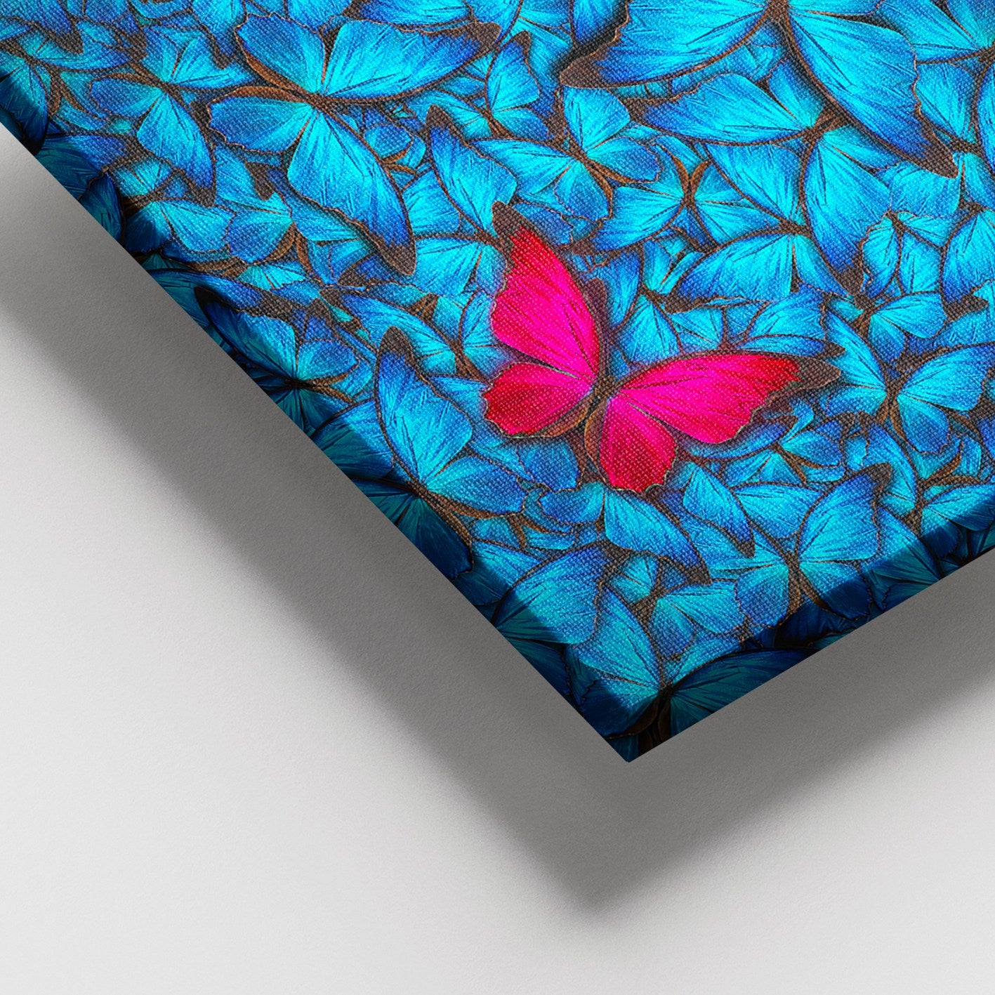 Tela Decorativa Multicolor em Canvas 100% com Moldura de Madeira 3-4 cm – 100x140 cm