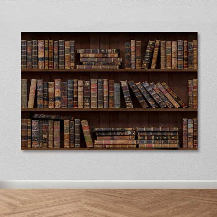 Quadro em Tela Decorativo Multicolor com Moldura de Madeira (3–4 cm) – 100 x 140 cm | 100% Canvas