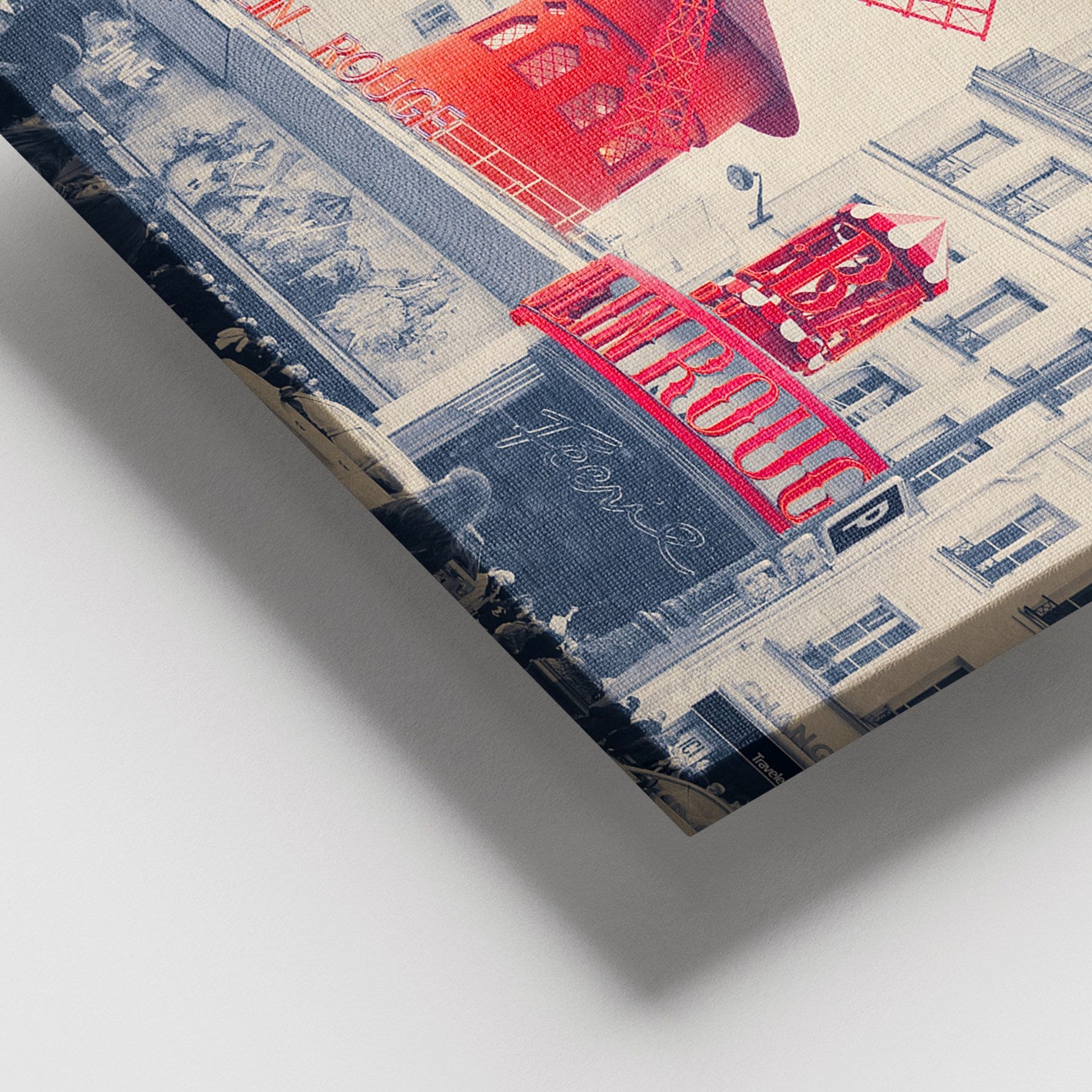 Quadro em Tela Decorativo Multicolor 100x140 cm | 100% Canvas | Moldura de Madeira 3–4 cm (DEV03388100140 / 205DNT2369)