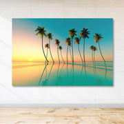 Quadro em Tela Decorativa Multicolor 100x140 cm com Moldura de Madeira (3–4 cm) – 100% Tela, 3,8 kg