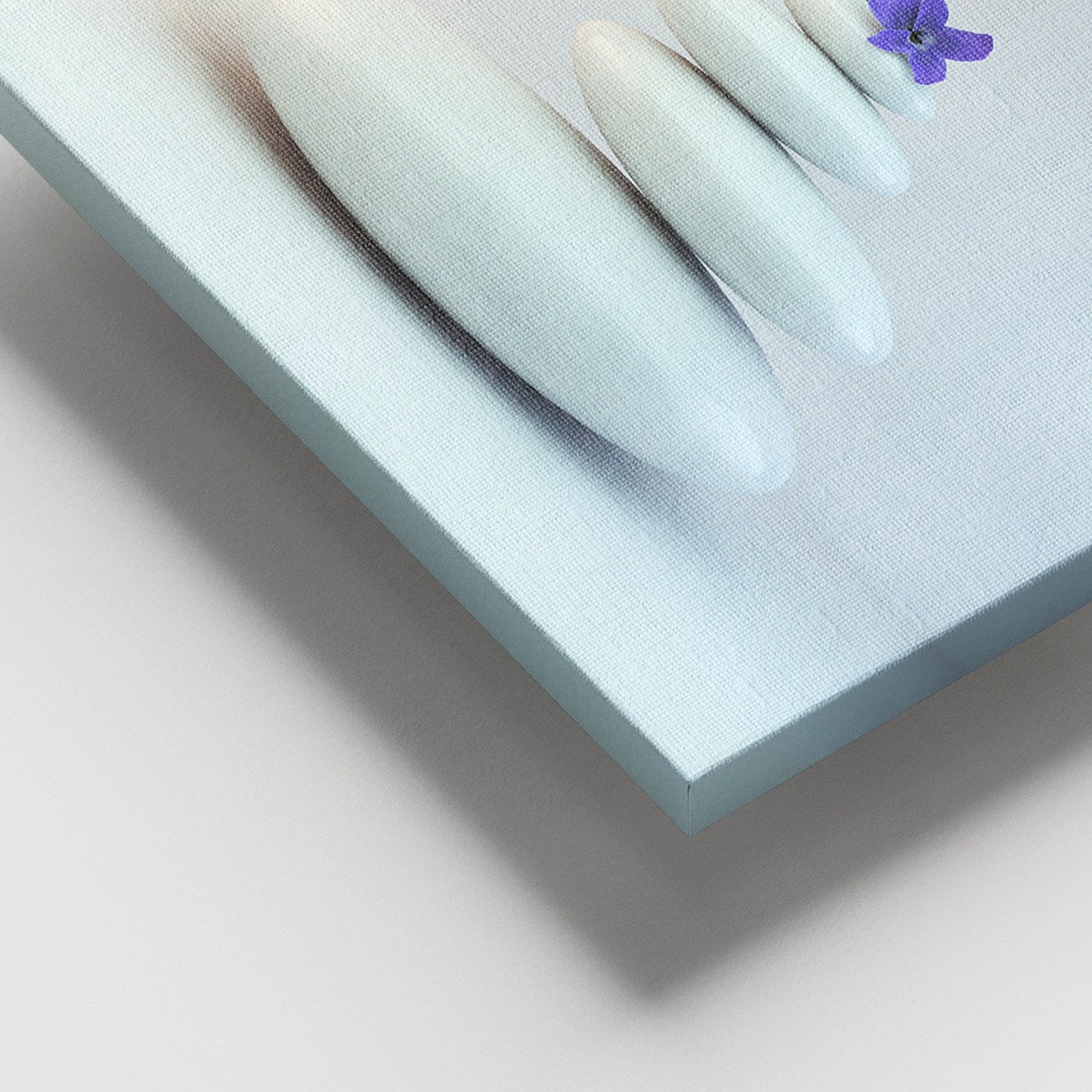 Quadro Decorativo em Tela Multicolor 100x140 cm com Moldura de Madeira 3–4 cm