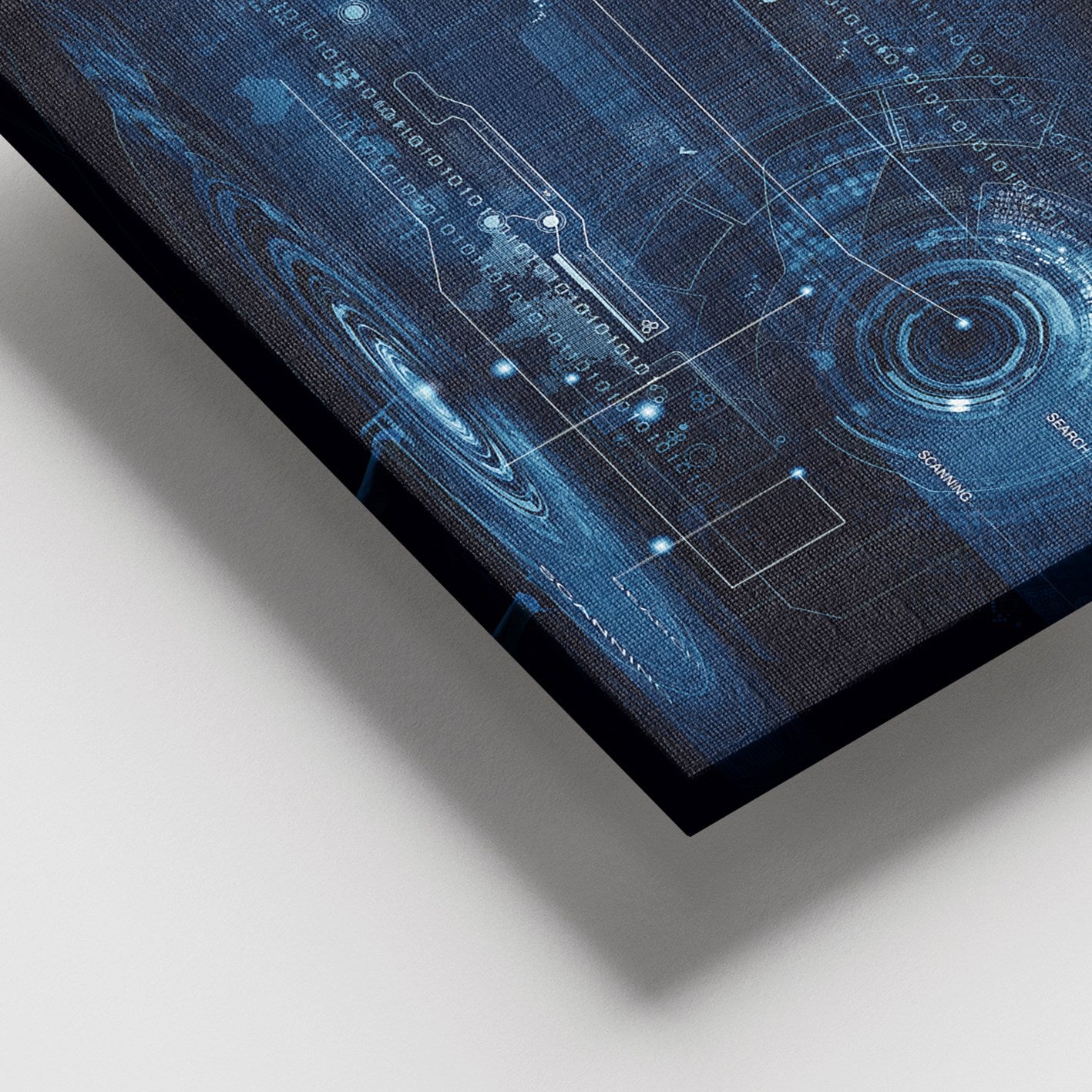 Quadro em Tela Decorativo Multicolor com Moldura de Madeira 100x140 cm – 100% Canvas (Moldura 3–4 cm)