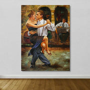 Tela decorativa multicolor 100 x 140 cm com moldura 100% madeira (3–4 cm) – 100% tela