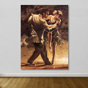 Quadro em Tela Decorativa Multicolor 100% Canvas com Moldura de Madeira 3–4 cm 100x140 cm